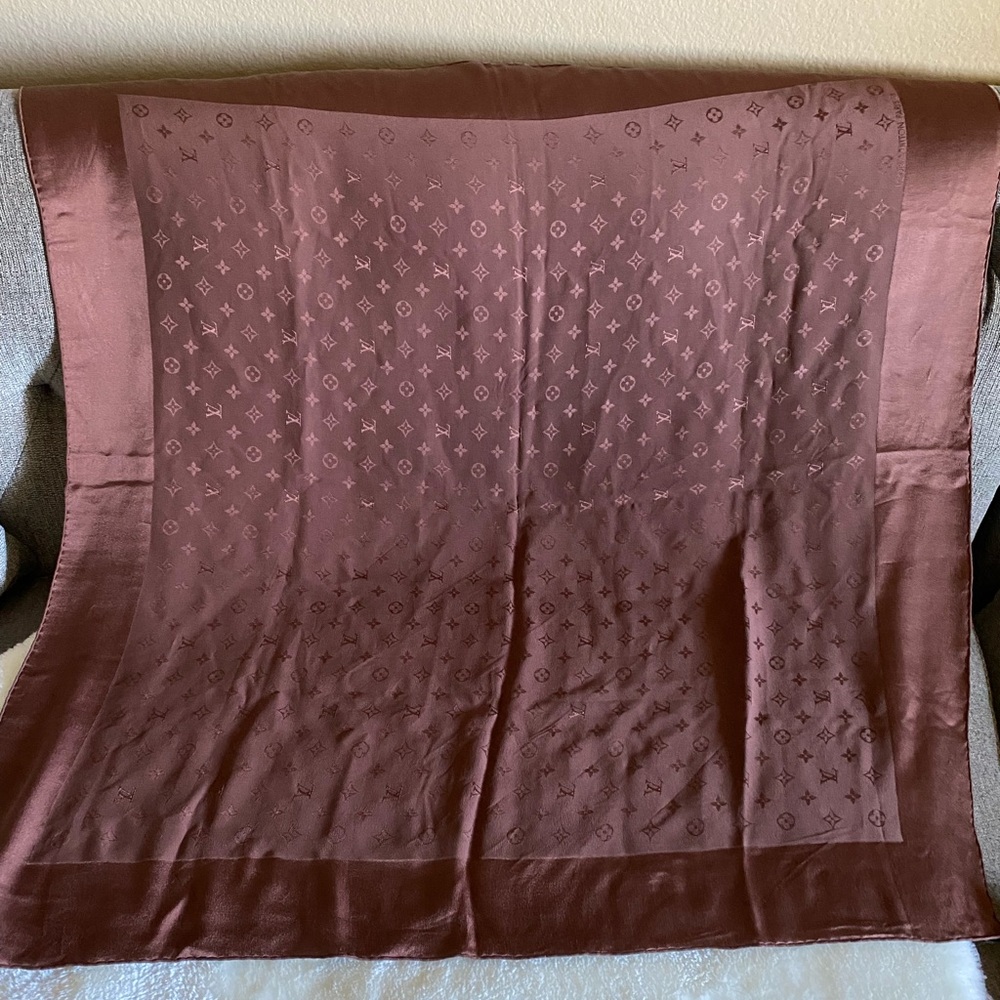 Louis Vuitton silk scarf